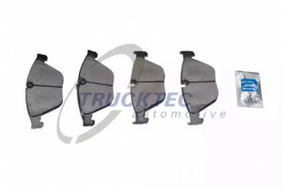 TRUCKTEC AUTOMOTIVE 0834174 -  Комплект тормозных колодок, дисковый тормоз